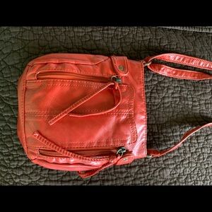 Red Orange Mini Purse